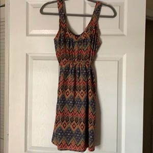 Geometric Pattern Dress